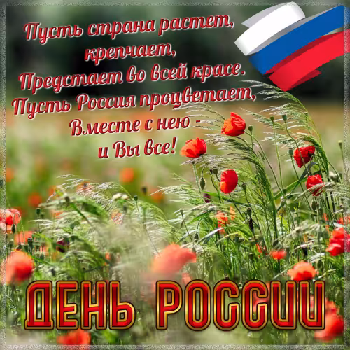 Поздравляю с Днем России