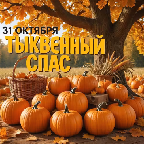 Красивые открытки на Тыквенный Спас