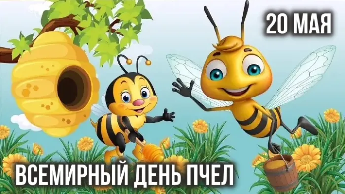 Всемирный день пчел: картинки с поздравлениями (40+ открыток)